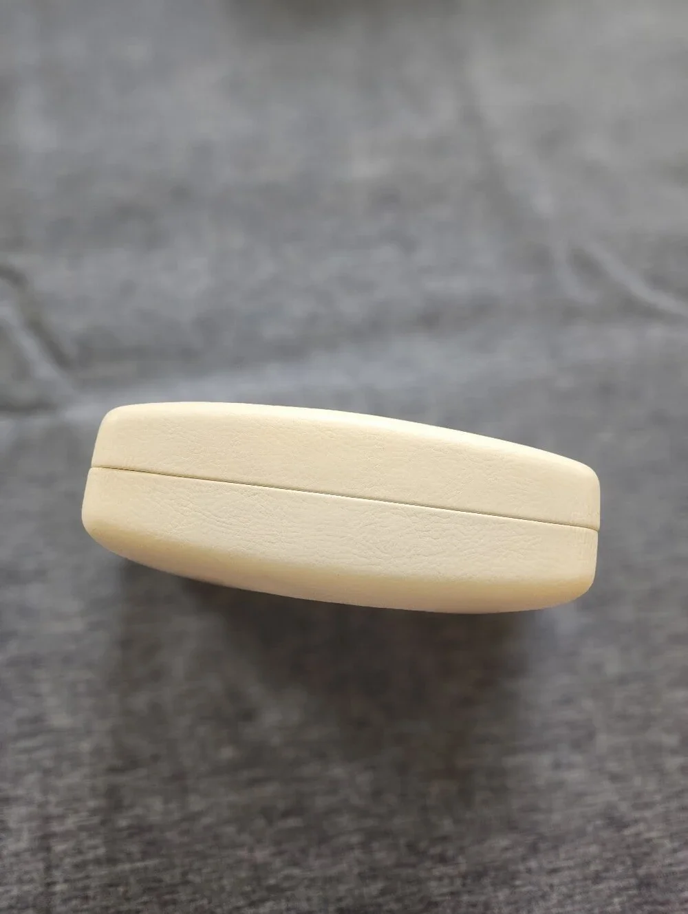 Versace Cream Sunglass Eyewear Case. Extra Large Size